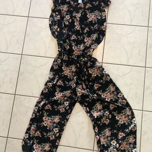 Floral jumpsuit